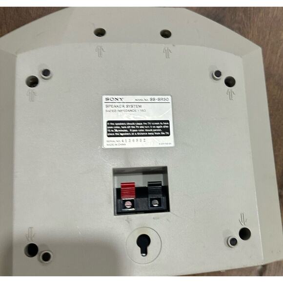 Sony Surround Sound Satellite Speaker Gray Model SS-SR50 - Picture 2 of 3